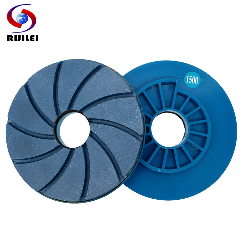 

6" Inch Diamond Edge Polishing Pad 150 mm Automatic Snail Lock Grinding Wheel Granite Marble Stone Concrete Abrasive Disc