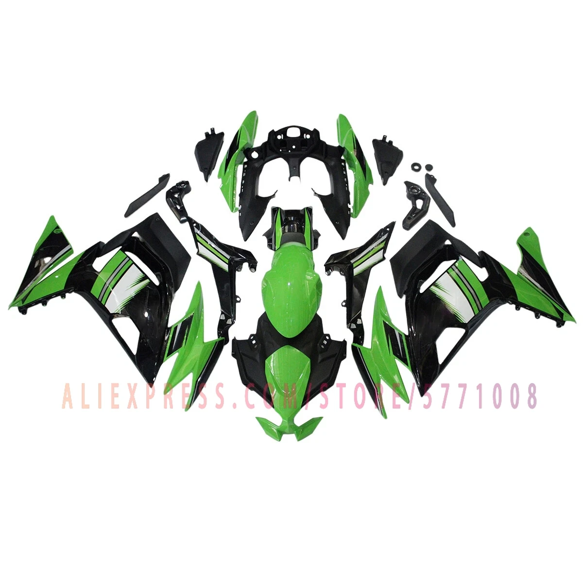 For Ninja650 2020-2025 Motorbike Fairing Kit ABS Plastic Custom Painted Fairings Bodywork Cowl Panels White Black Green