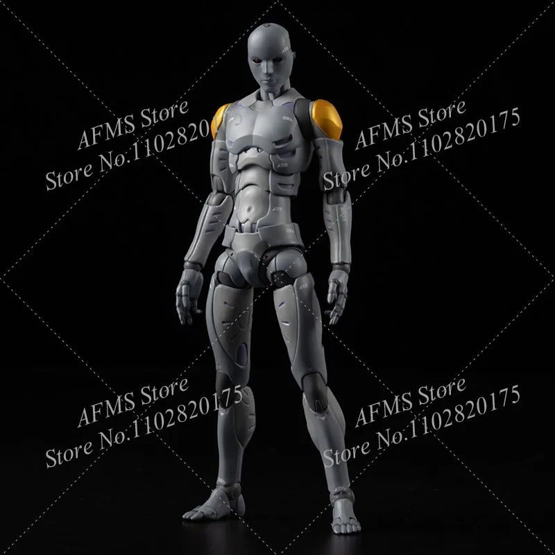 1000Toys 1/12 Scale Collectible Figure Heavy Industries Synthetic Human Men Testing Robots Body 6Inch Men Soldier Action Figure