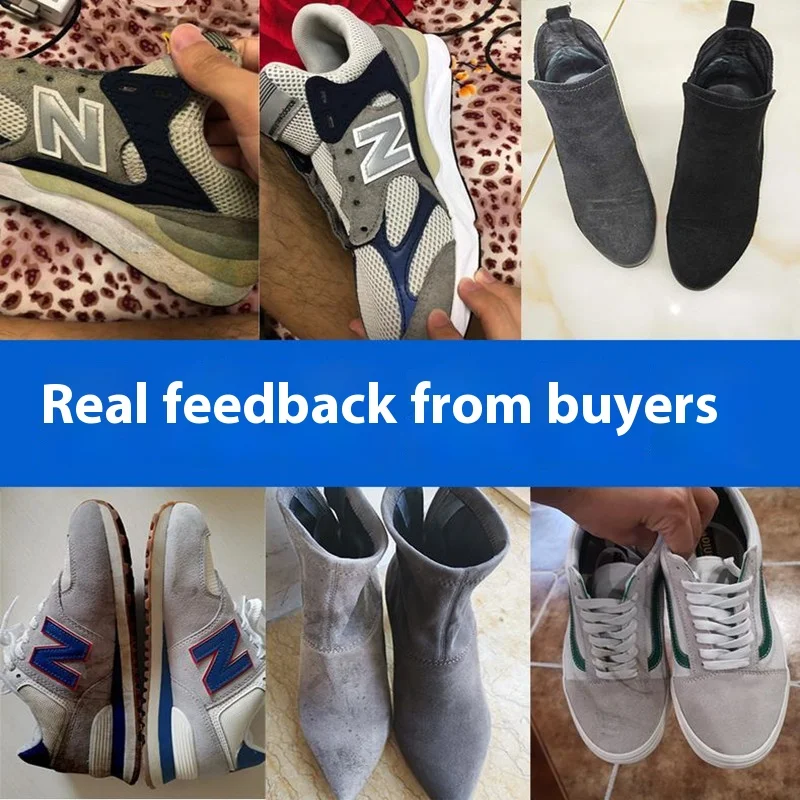 Shoe Brush  Portable Suede Sheepskin Shoes Eraser Matte Leather Fabric Care Shoes Cleaning Tools Leather Cleaner Rubber Block