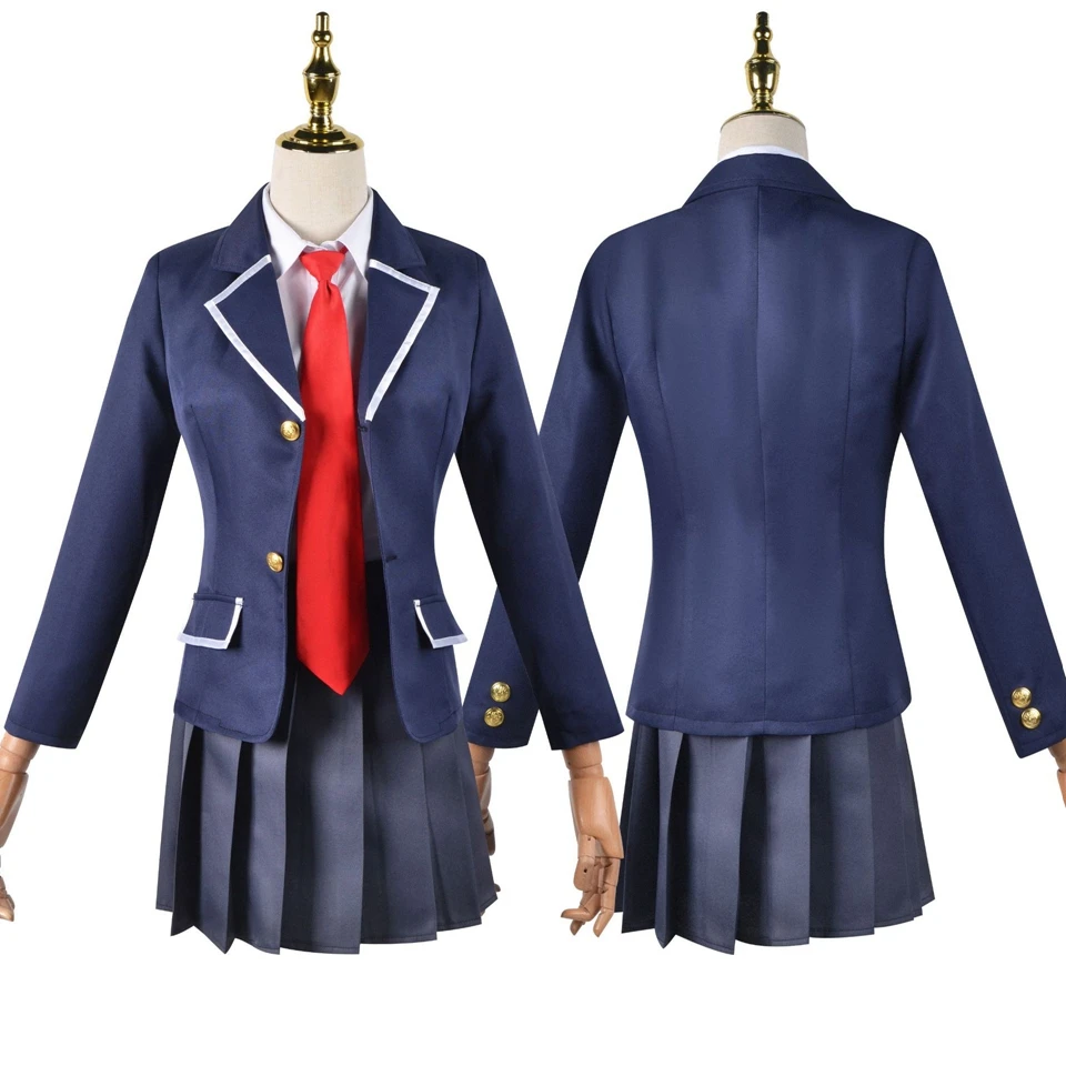 Unisex Anime Cos Ayai Irido Yume Cosplay Costume Halloween Uniform Custom Size