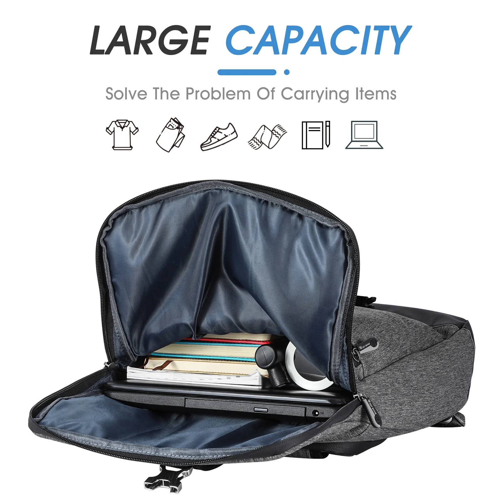 WEST BIKING Flap Roll Top Cycl - Cycling Commuter Backpack Laptop ulasan dan harga