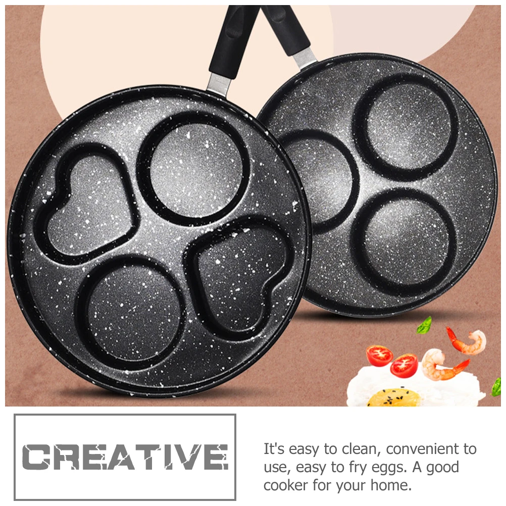 

Mini Frying Pan Round Pancake Non Stick Griddle Egg for Pancakes Eggs Fried Nonstick Breakfast