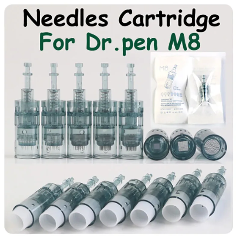 Dr.pen M8 bolígrafo negro pequeño, instrumento de microagujas eléctrico MTS, mesoterapia de acné, nano-microcristal, Introducción, instrumento de