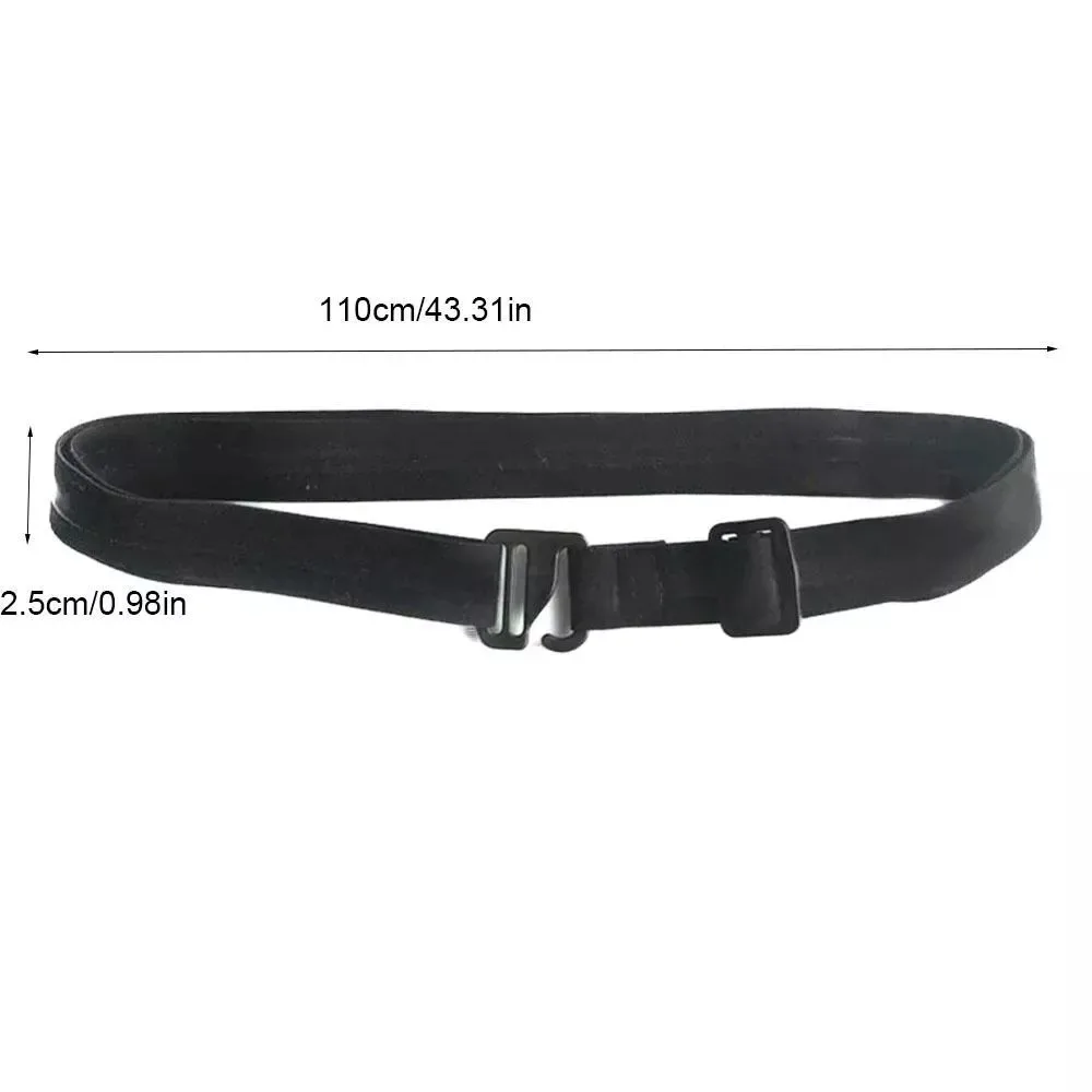 Non-slip Waistband Fashion Elastic Nylon Anti Wrinkle Business Shirt Stay Best Belt