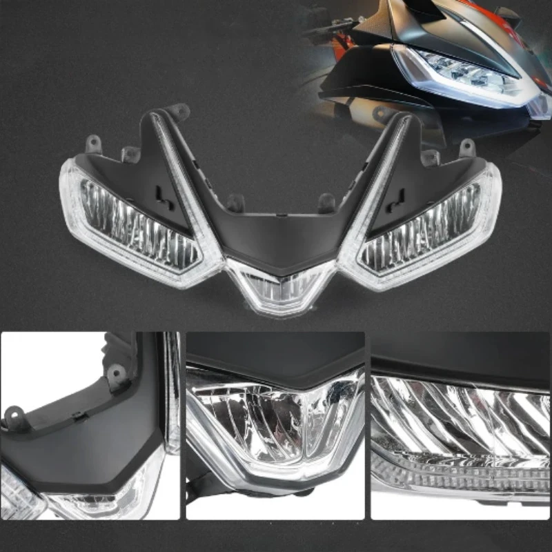 لأبريليا RS660 2020 - 2025 دراجة نارية مجموعة مصابيح أمامية كشافات ضوء RSV4 TUONO660 20-23