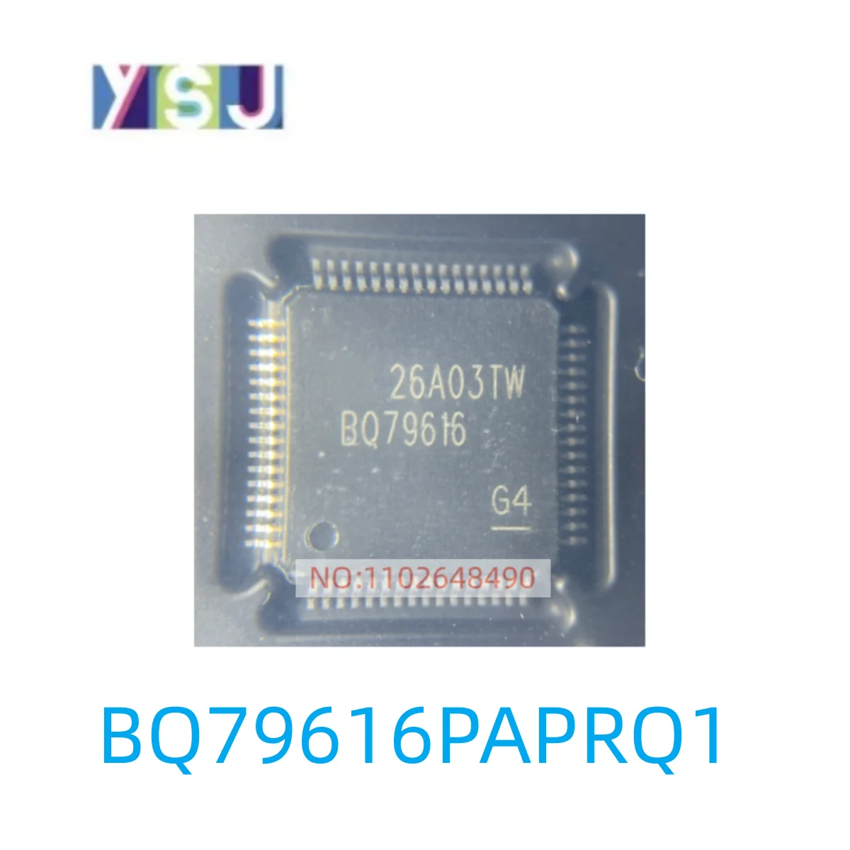 

BQ79616PAPRQ1 IC многофункциональный контроллер с новой оболочкой QFP64