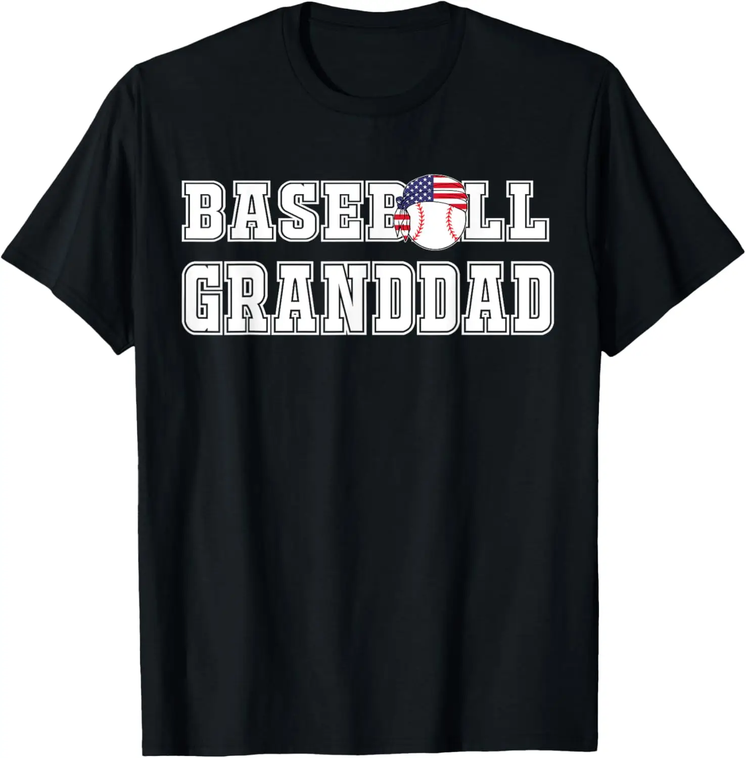 Mens Baseball Granddad Shirt | Baseball Grandfathers T-Shirt