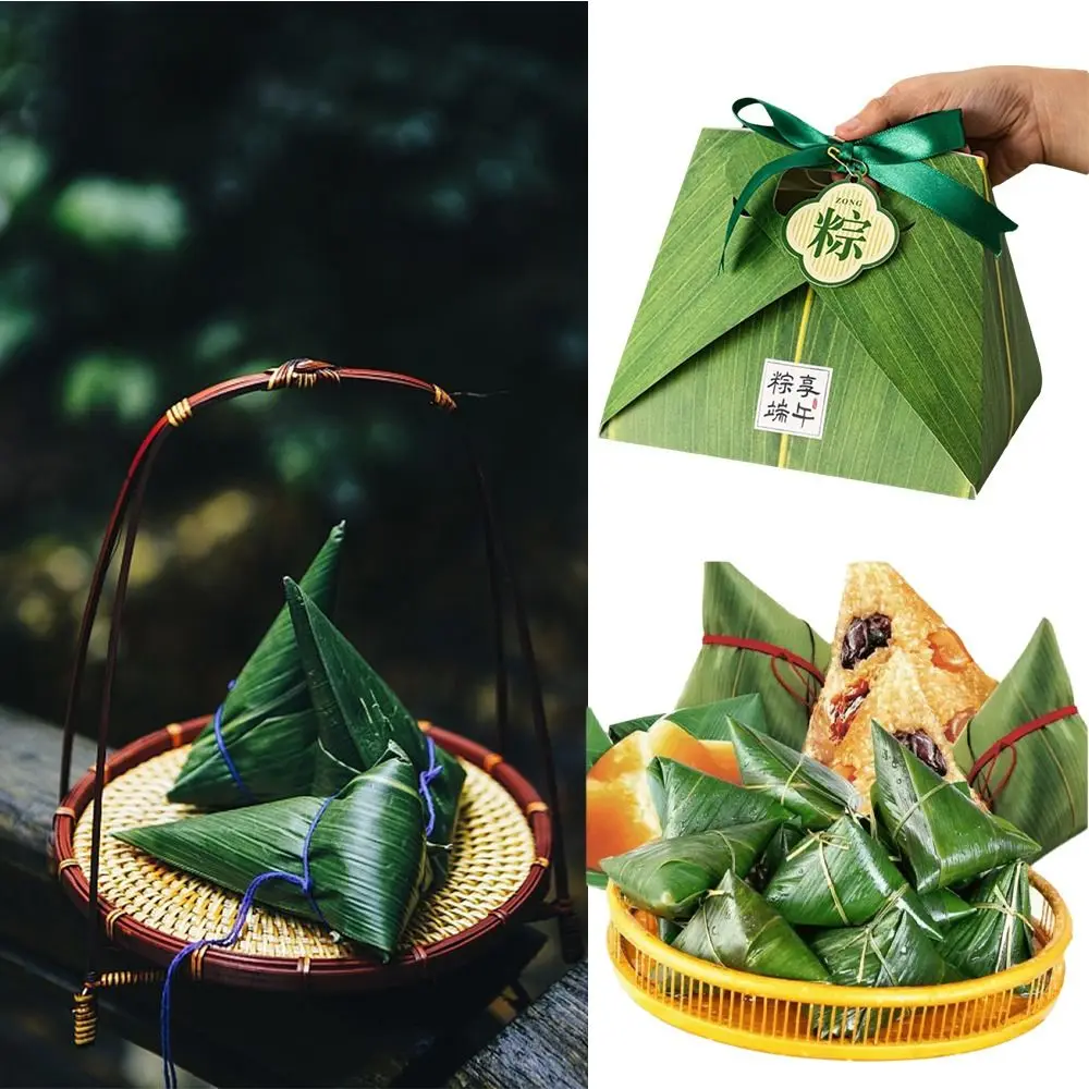 

Luxury Packaging Dragon Boat Festival Gift Box Handheld Portable Empty Box Empty Packaging Box Portable Case Premium