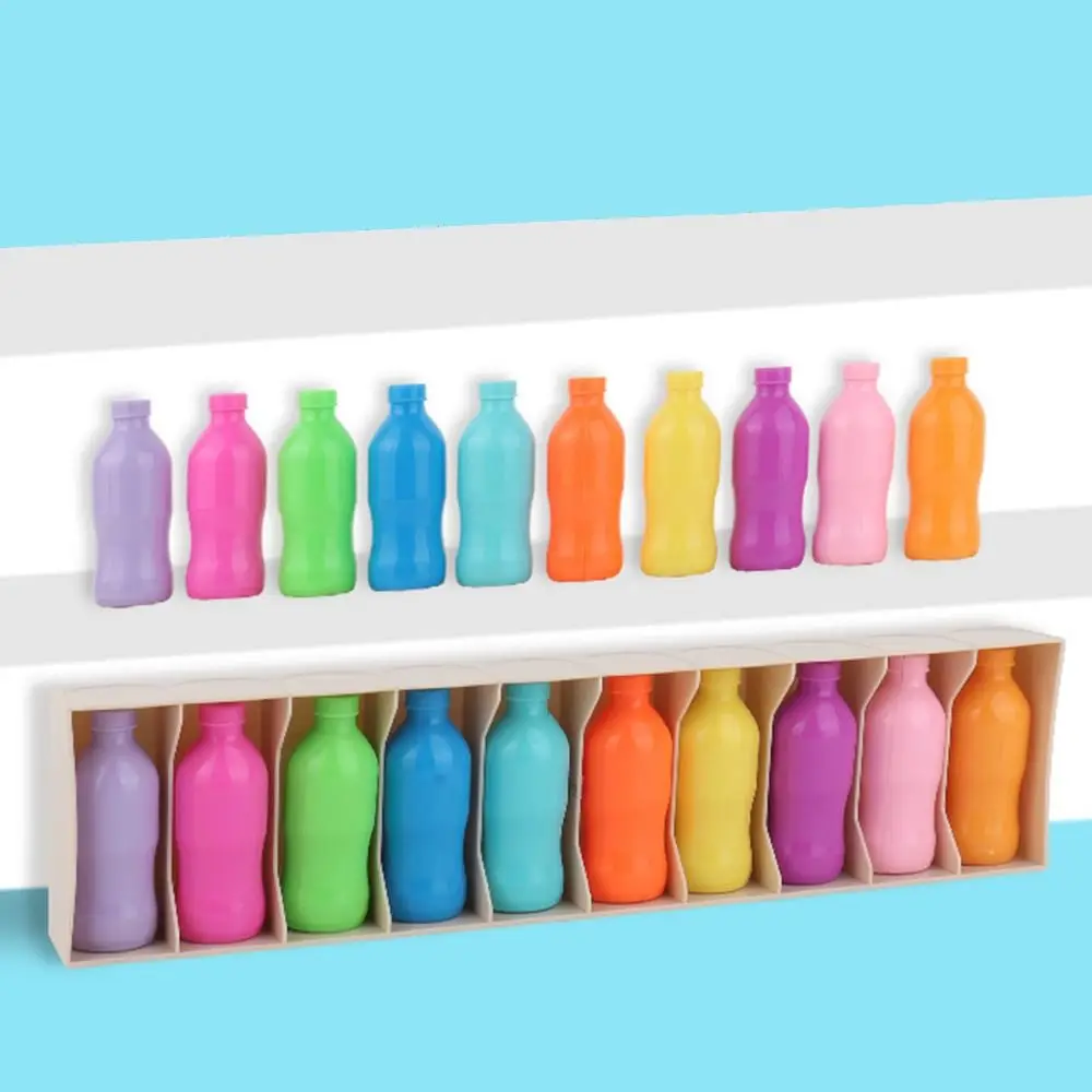 Creatief Fles Matching Game Logisch Denken Interactief Montessori Kleur Sorteren Speelgoed Geheugentraining Kleurherkenning