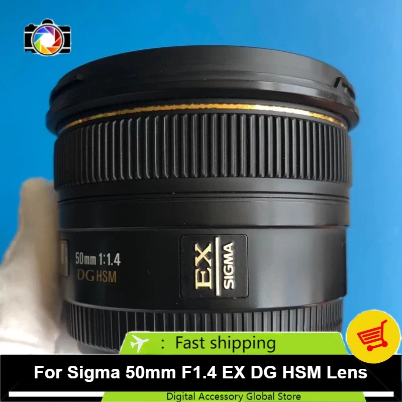 

95% новый оригинальный для Sigma 50 мм f/1,4 EX DG HSM объектив с фиксированным фокусом полнокадровая зеркальная камера