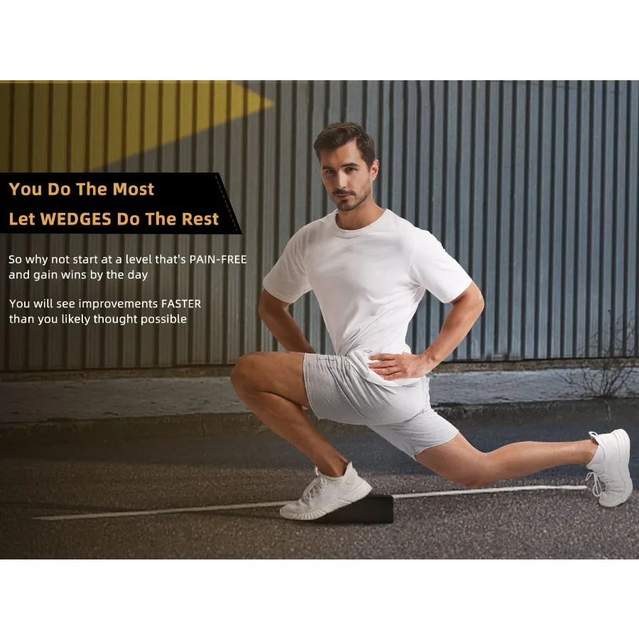 اليوغا رغوة إسفين كتل زوج العجل رفع كتلة العجل نقالة اليوغا المعصم دعم رفع اللياقة البدنية بيلاتيس كعب نقالة القرفصاء نحن