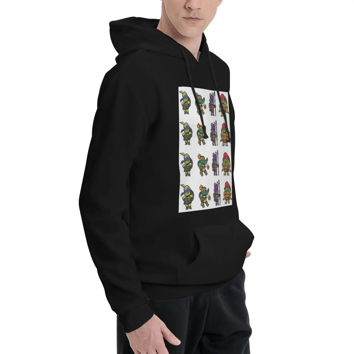 ROTTMNT Mini Turtles Hoodies Men Women Casual Pullover Sweatshirt Hip Hop Long Sleeve Streetwear Autumn Winter