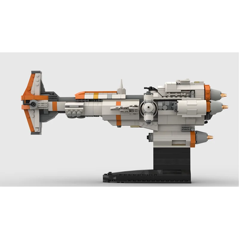 Estrella película Moc ladrillos de construcción martillo flota nave espacial modelo tecnología de construcción bloque Modular Navidad DIY juguete regalos de vacaciones