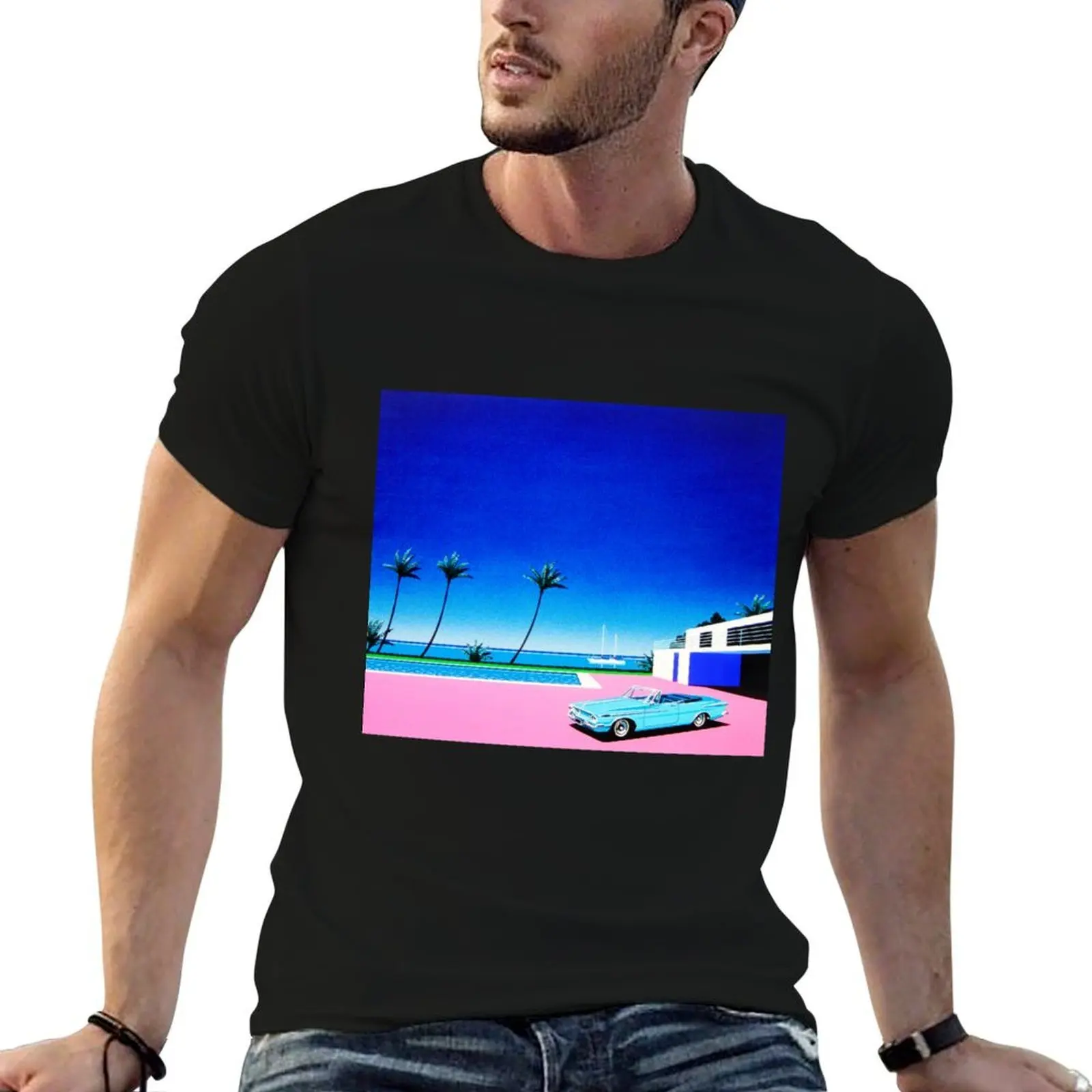 

Hiroshi Nagai City Pop, Hiroshi Nagai Japanese Art T-Shirt t shirts for man cotton soft mens graphic t shirts T-Shirt