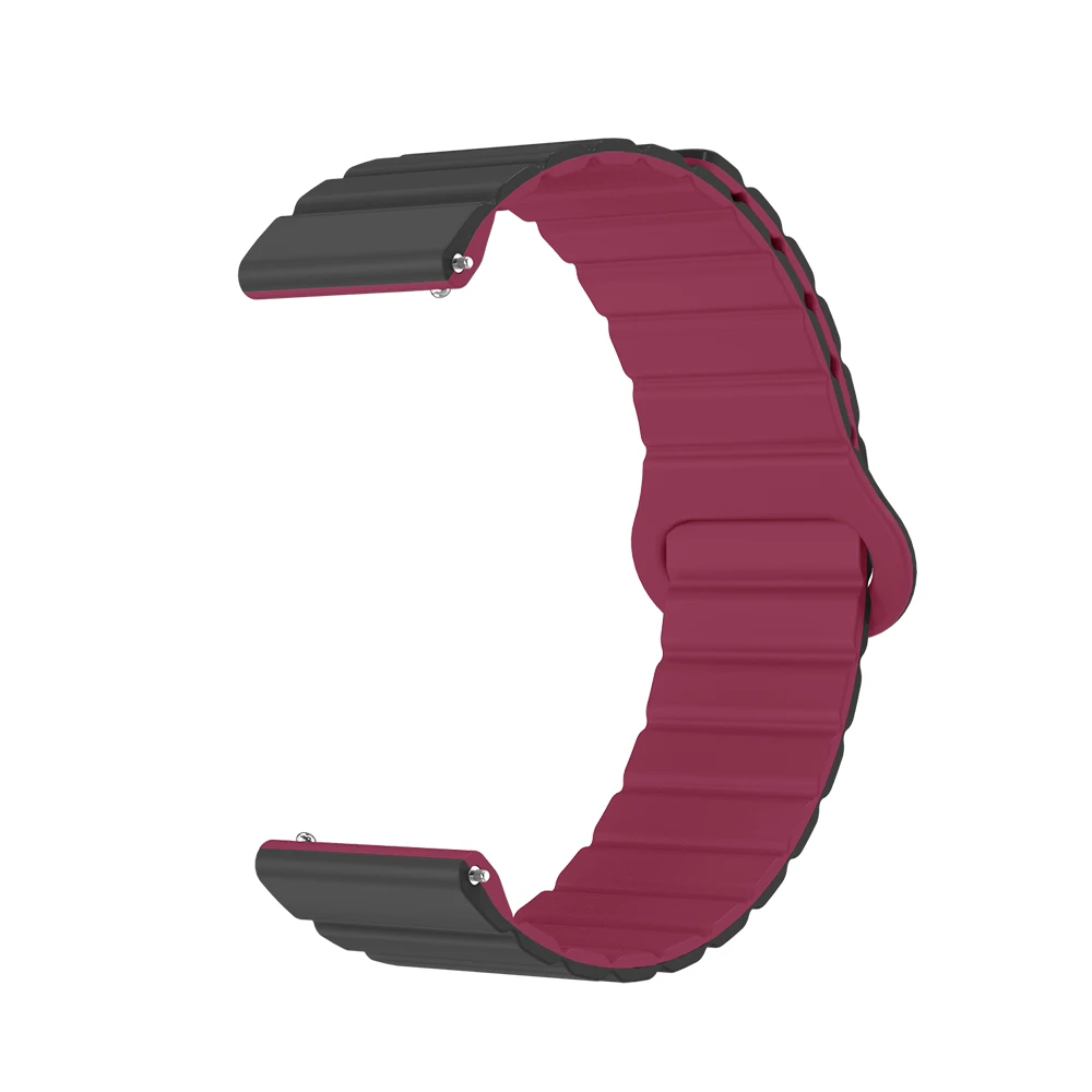 

Universal Magnetic Strap 20mm 22mm for Huawei Samsung Amazfit Coros Quick Release Lightweight Waterproof Sport Smartwatch Band