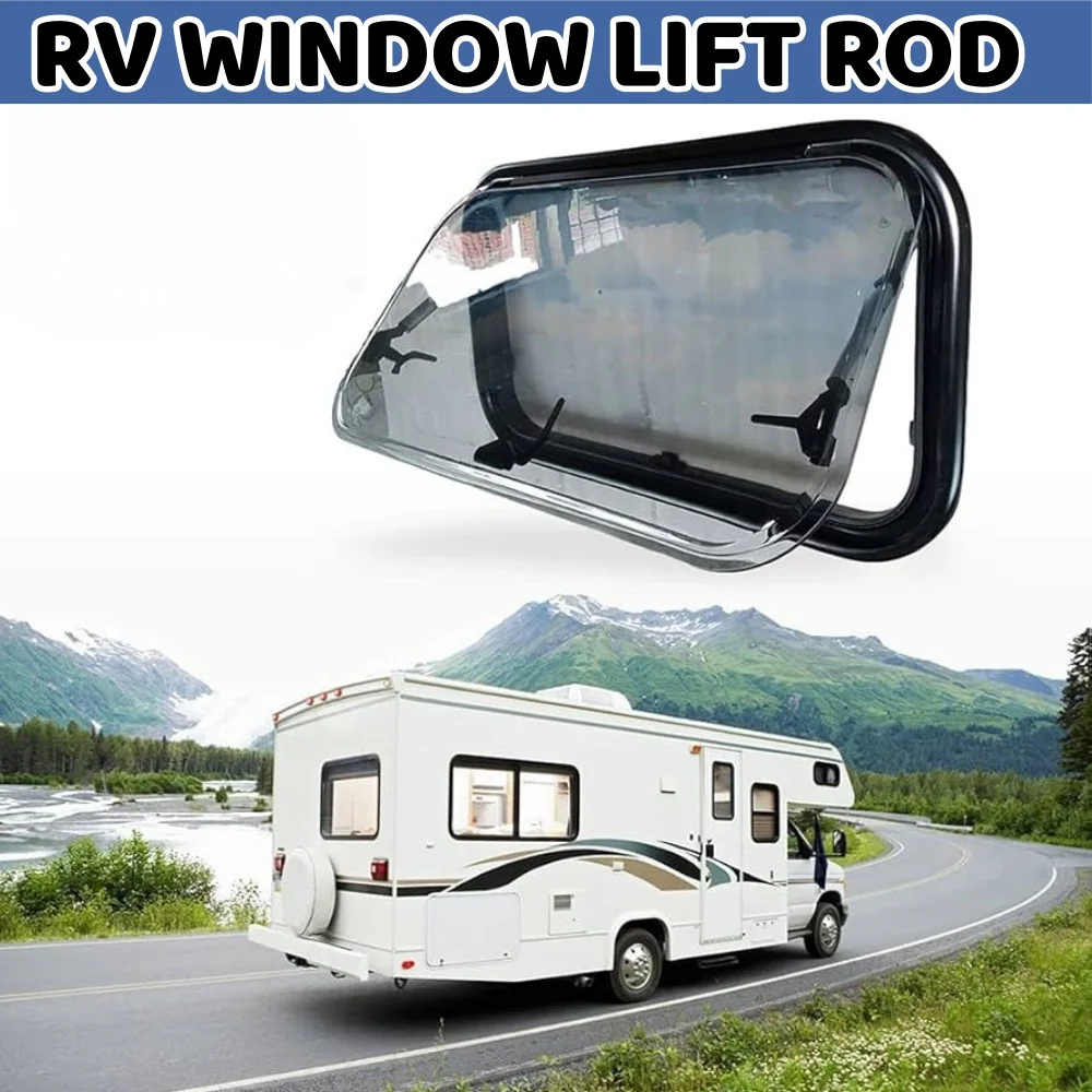 12-13 مللي متر قابل للسحب نافذة رفع قضيب 1 قطعة نافذة البقاء قفل نافذة البقاء بار ل قافلة تخييم متنقل اكسسوارات #2