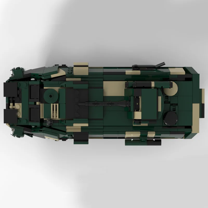 510 個の絶妙なモジュール式重車両 MOC ゲームビルディングブロックモデル子供の組み立て Diy 教育玩具誕生日プレゼント