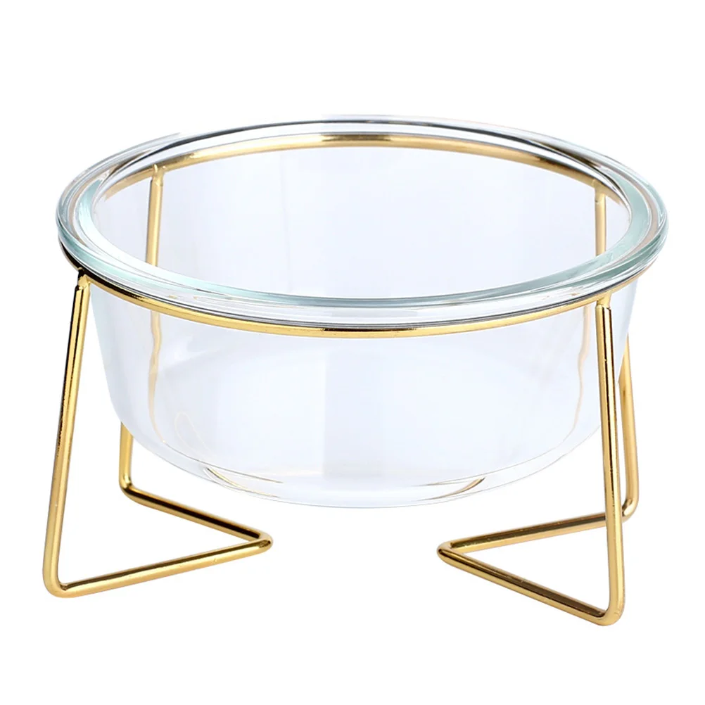 

High Base Pet Feeding Bowl High-footed Bowls for Small Dogs Cat Food Feeder Water Iron