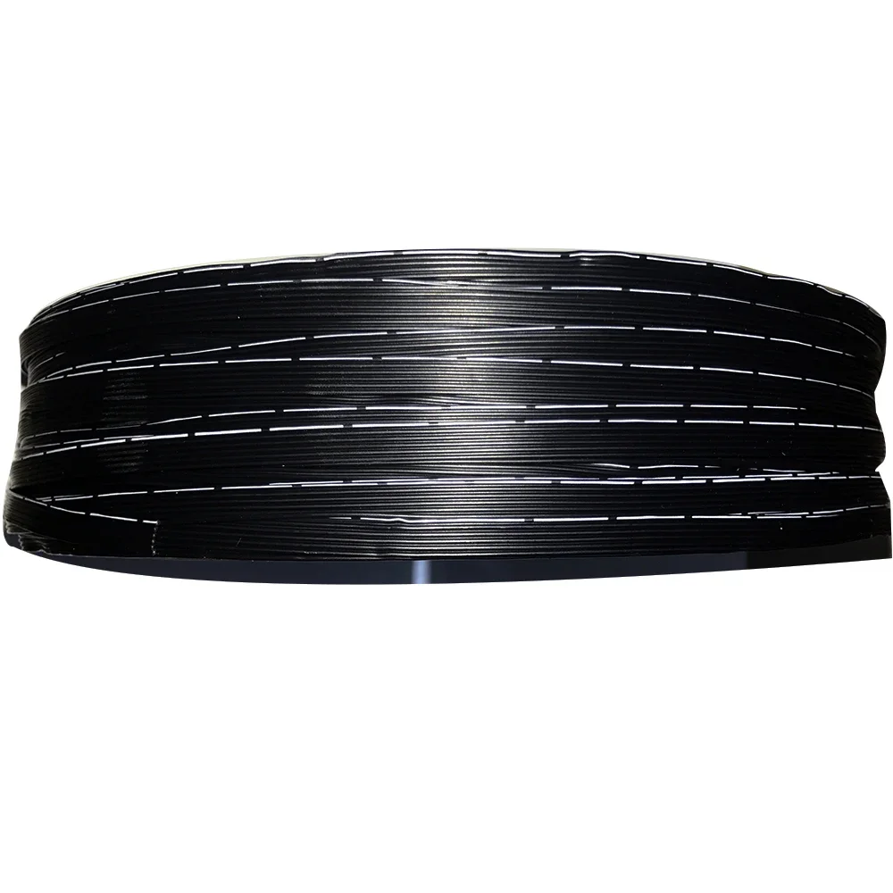 28AWG 6Pin كابل سلك السيليكون متعدد الموصلات 6 النواة 10 متر 50 متر ارتفاع درجة الحرارة لينة سلك الطاقة المتوازي كابل أسود متعدد النواة