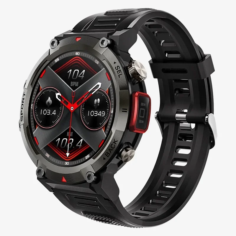 

Waterproof Smartwatch for Men's Outdoor Sports”“S100 Smart Watch with Blood Pressure Monitor for Android