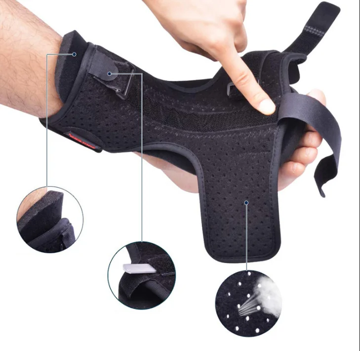 مصنع شعار مخصص التهاب اللفافة الأخمصية جبيرة ليلية قطرة القدم تقويم العظام هدفين أخيل الأوتار دعم الكاحل #3