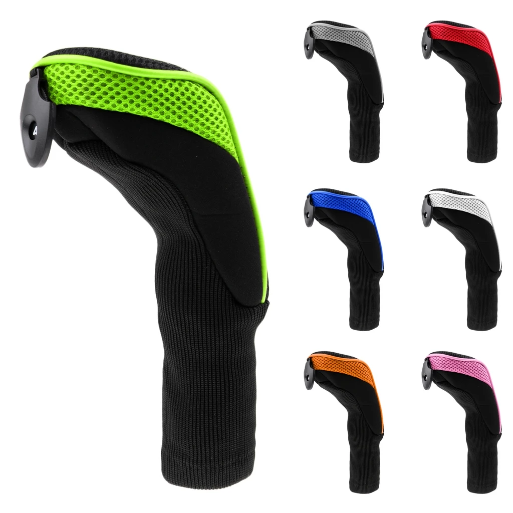 Mesh Material Golf Hybrid Headcover Durable Rescue Protector Cover Case for Hybrid Golf Clubs Accessories