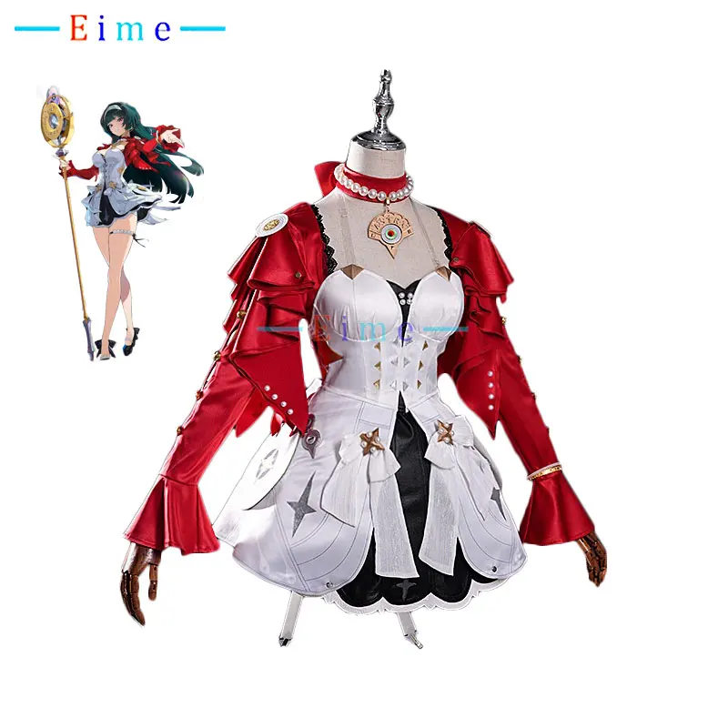 

Game Zenless Zone Zero Astra Yao Cosplay Costume Women Sexy Clothing Red Party Suit Halloween Carnival Uniforms Custom Made
