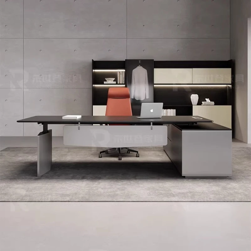 Multi functional electric lifting office desk Modern Minimalism mesa para computador bureaux de travail escrivaninha furniture