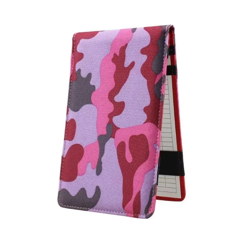 652F Golf Scorecard Book Notebook with Pencil Yardage Book Pocket Golf Score Book