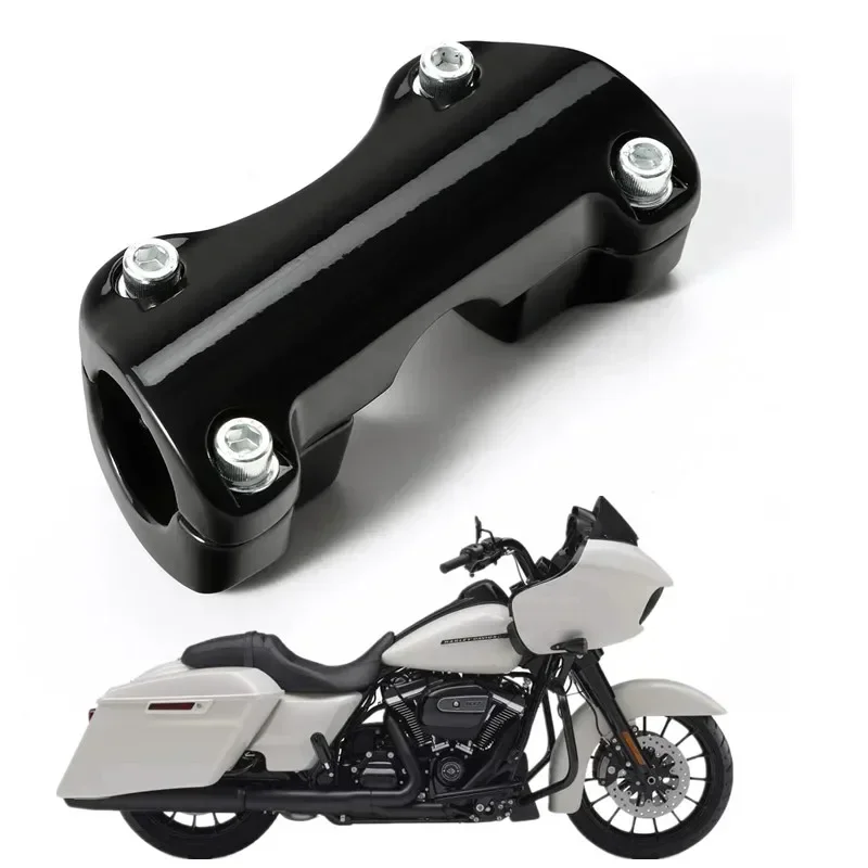

Для Harley Road Glide FLTRX 2015-2020 2019 2018, детали мотоцикла, верхний зажим для подъема руля 1,25 дюйма