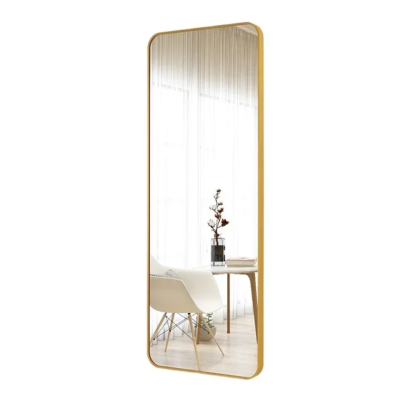 

Full-body mirror wall-attached self-adhesive full-length mirror, bedroom wall-mounted living room large mirror without punching