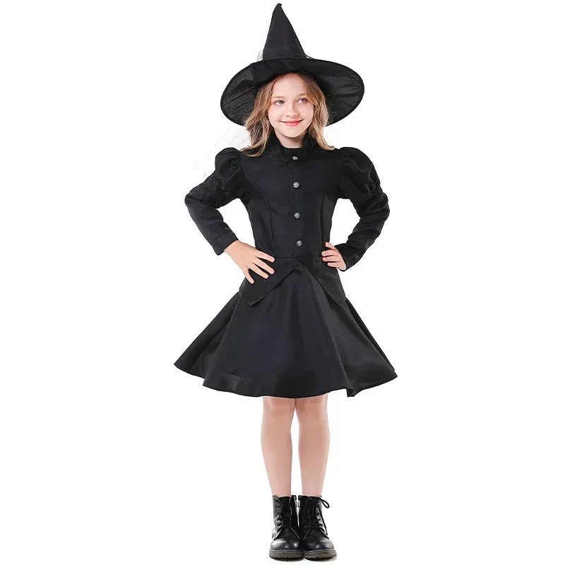 

Halloween Cosplay Magic Witches For Children Masquerade Costume