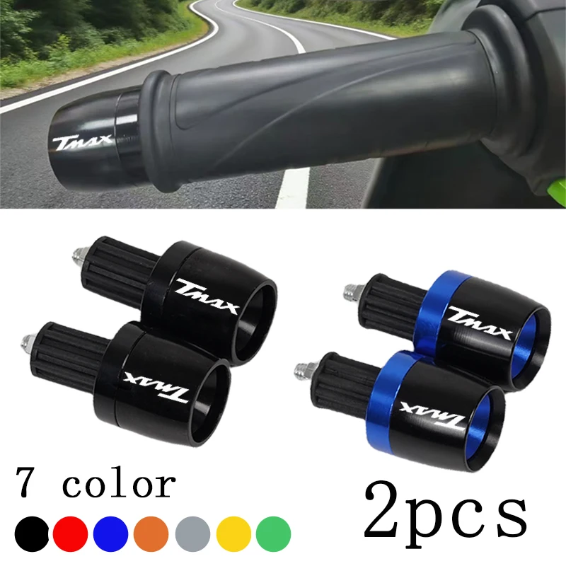 For Yamaha T-Max TMAX 530 500 560 TMax530 SX DX TECH MAX TMAX560 CNC Motorcycle Handlebar Grips Handle Bar Cap End Plugs