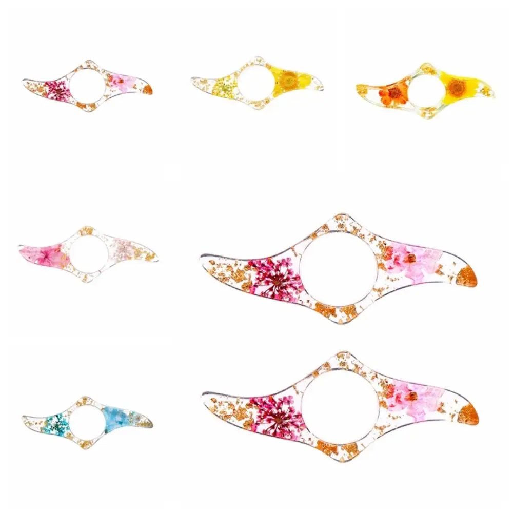 Acrylic Thumb Book Support Dried Flower Multi-function Thumb Book Brace Smooth Spreader Book Page Holders Adults