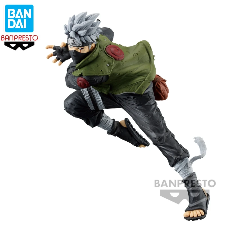 Em estoque bandai banpresto bfc naruto hatake kakashi anime figura de ação brinquedo presente modelo coleção hobby