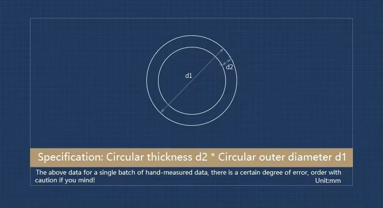 SUS304 Edelstahl O-Ring M3 M4 M5 M6 M8 M10 M12 Massiv Geschweißter O-Ring Durchmesser 15-500mm Geschweißte Rundringe für Umreifung – Detail 1
