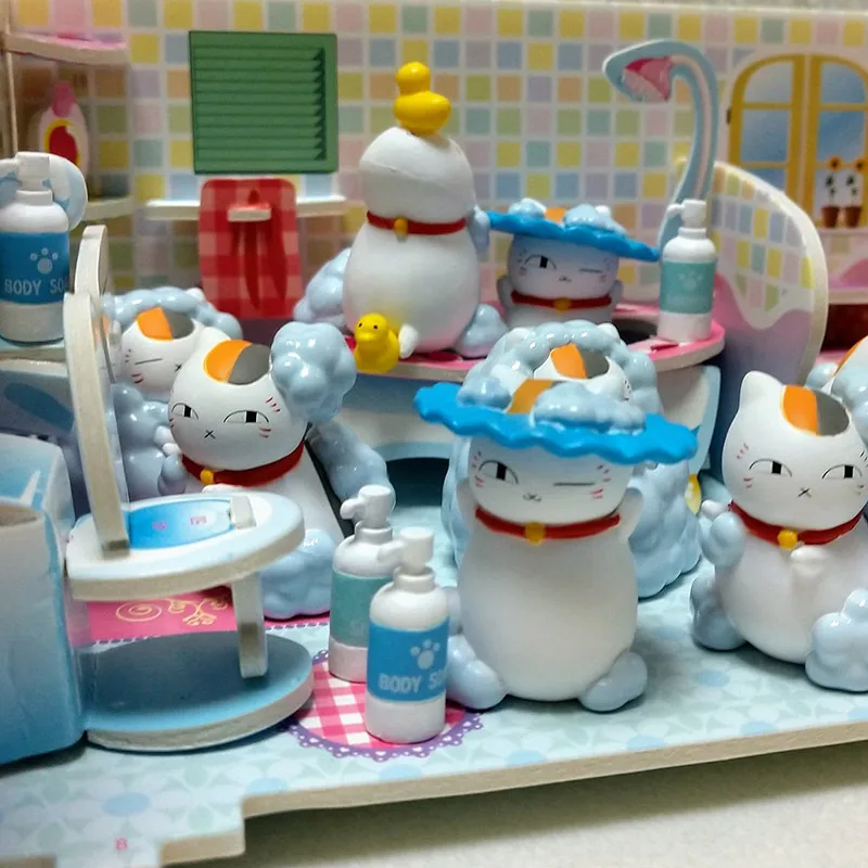 

Подлинная книга друзей Нацуме, 5-стиль, учитель кошек Мадара, укладка для ванны, витое яйцо, модель орнамента, капсульные игрушки, окружающие