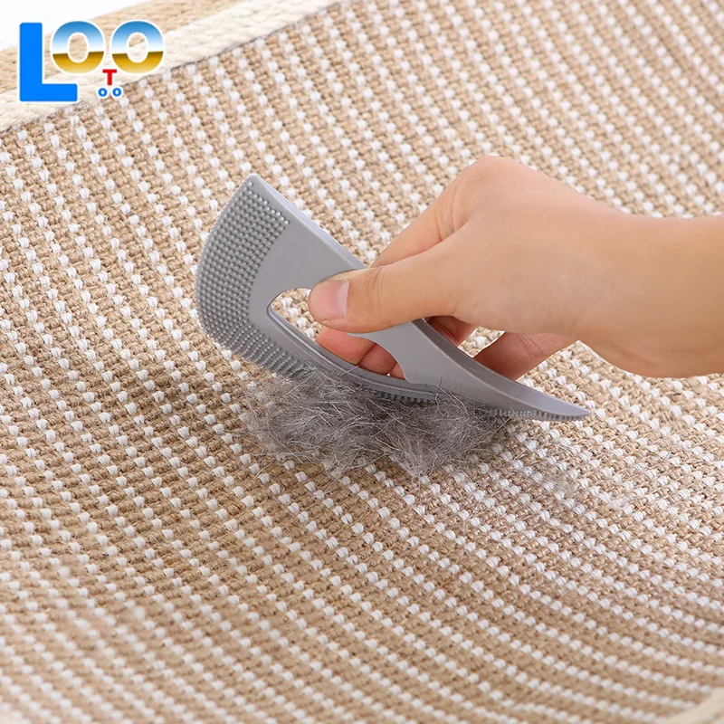 فرشاة إزالة الشعر للكلاب والقطط، فرشاة مطاطية ناعمة، أدوات تنظيف لينت الحيوانات الأليفة، أداة تشذيب كروية خفيفة الوزن، مستلزمات الحيوانات الأليفة