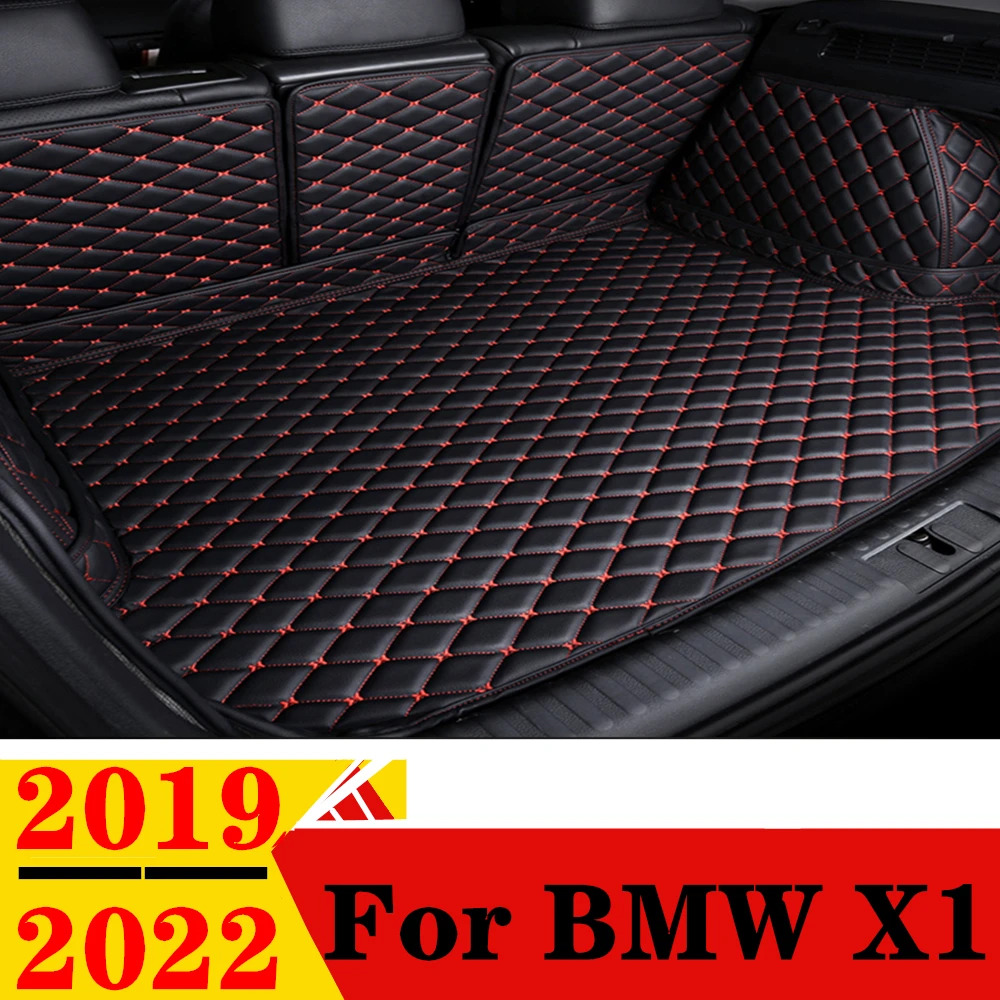 

Car Trunk Mat For BMW X1 2019 2020 21 22 All Weather Rear Cargo Cover Carpet Liner Tail Interior Vehicles Parts Boot Luggage Pad