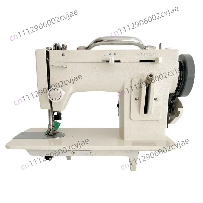 Electric Thick Material Sewing Machine Walking Foot Zigzag Stitch 9'' Arm Leather And Heavy-Duty Sewing Machine