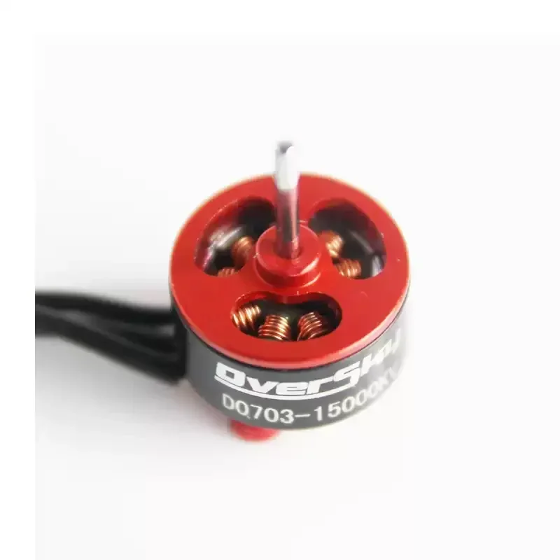 D0703 Tiny FPV Brushless Motor, 4PCS Per Set, 10000KV 12000KV 15000KV 20000KV Optional, 1.9g 1S Motor for Micro Quad