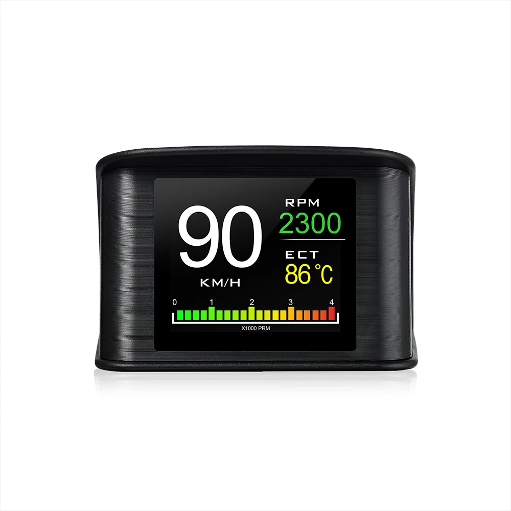 Universal OBD2 Scanner BrakeTest Tool with HUD Head-up Voltage RPM Display Meter Gauge HUD P10