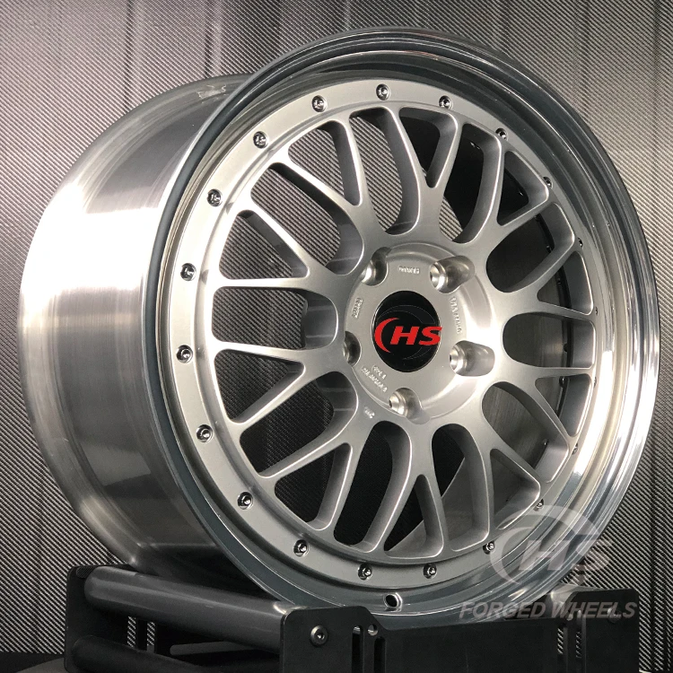 

Кованые диски из алюминиевого сплава 6061-T6 с полированной кромкой 5X114.3 5X120 5x112 для BMW M3 M4 GT-R Supra Model 3 Porsche 911