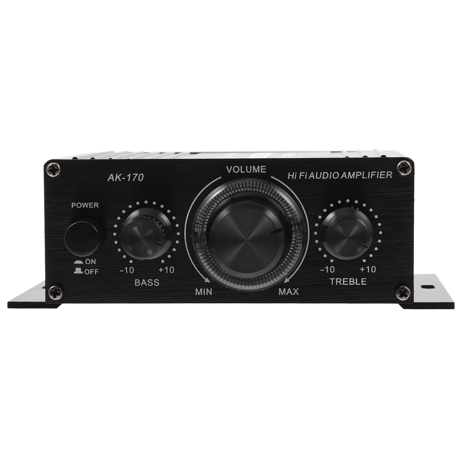 

Aluminum Alloy Audio Amplifier Mini Wireless Loudspeaker Speakers Digital Stereo HiFi Sound No Noise Amplifier Speaker