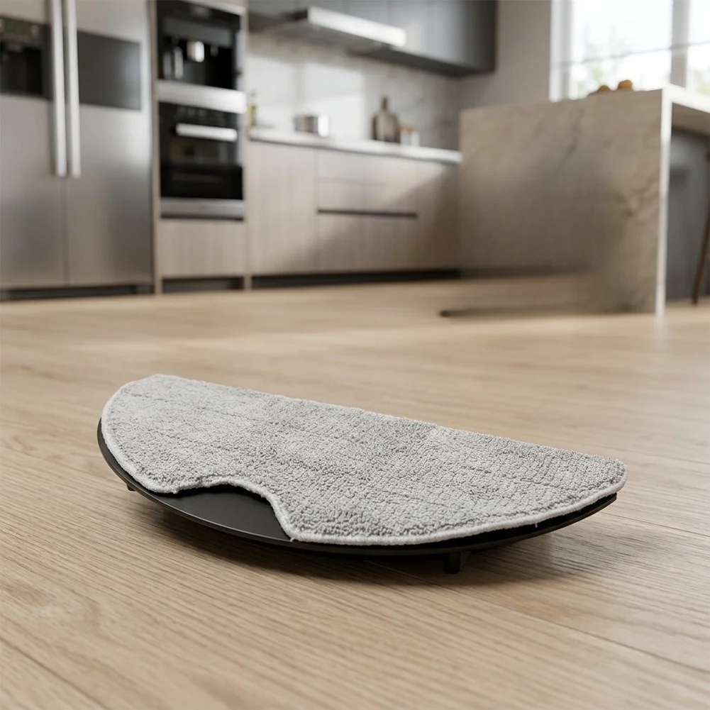 Efficient Mopping Accessory For Robot Kit Machine Mop Pads Kit Mop Cloth Frame Maintains Optimal Functionality