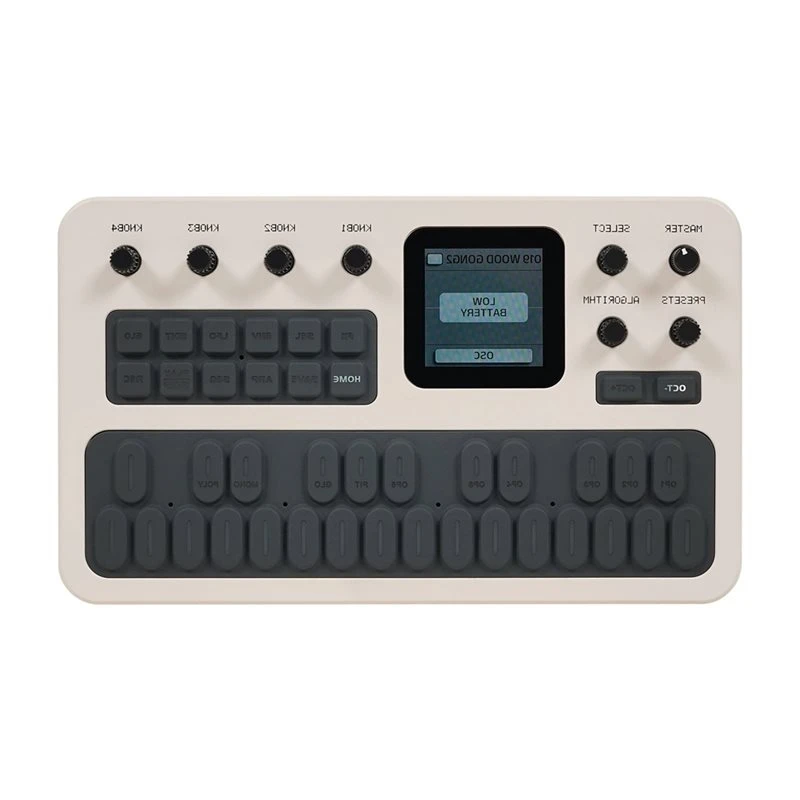 X12A-FM-1 Portable FM Synthesizer With MIDI Keyboard 6-Operator 32-Algorithm 128 Preset Built-In Speaker For Music Production