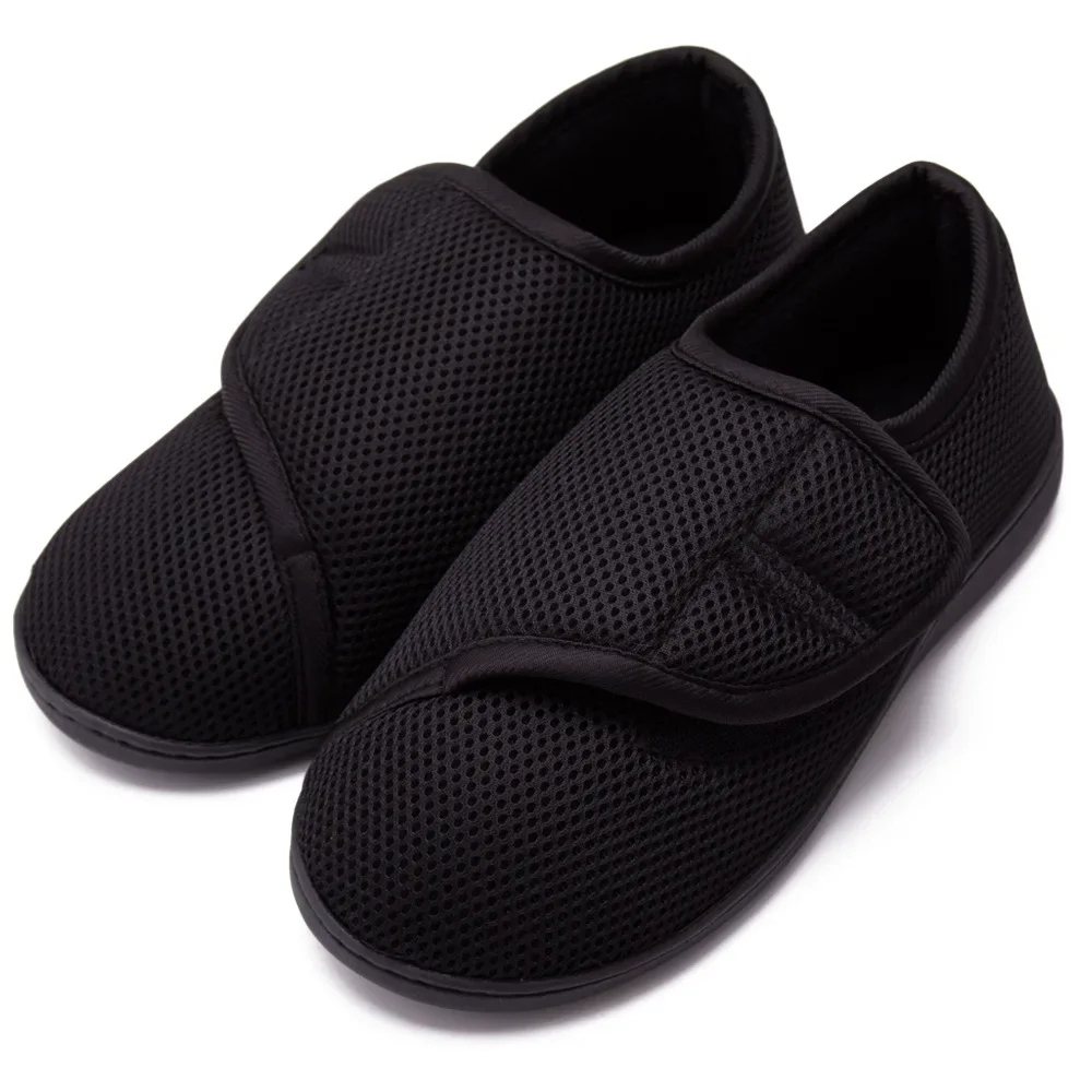 2024 high quality can adjust upper and more wide soft comfortable health shoes for walking and diabetics