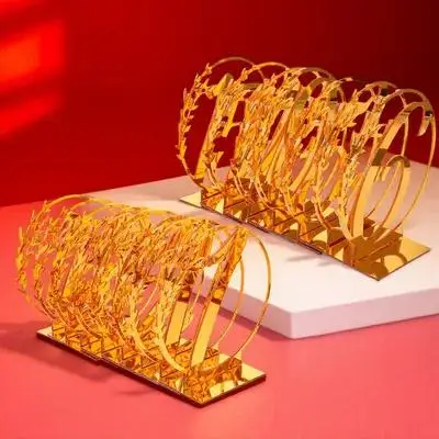 

15Pcs Table Centerpieces Decor Stylish Practical Long Lasting Use Events Reserved Table Signs Reusable Seats Signs