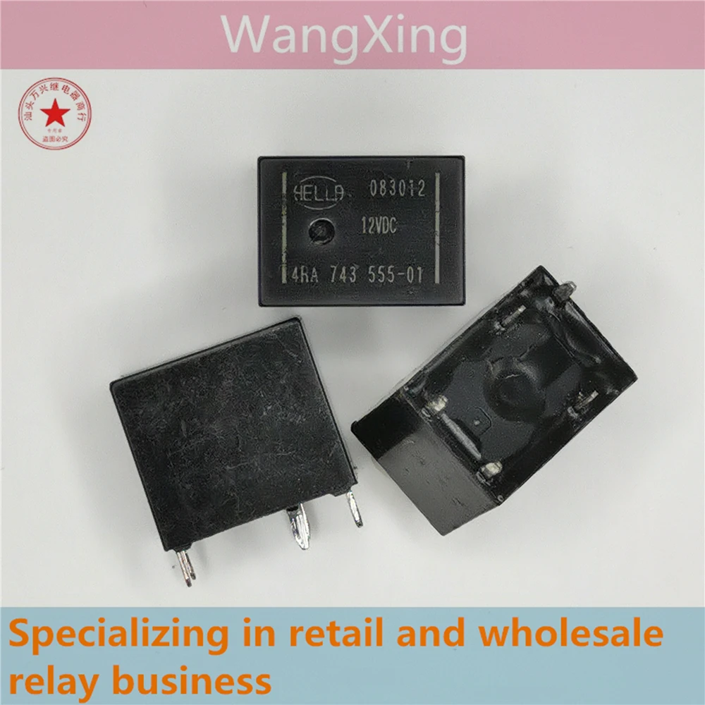 4RA 743 555-10 4RA 743 555-01 4RA 743 555-21 4RA 743 555-22 12VDC Electromagnetic Power Automotive Relay 6 Pins